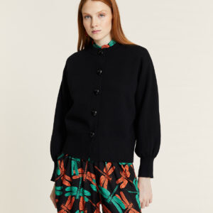 Rebeca Botones Corazón Negra by Pepa Loves