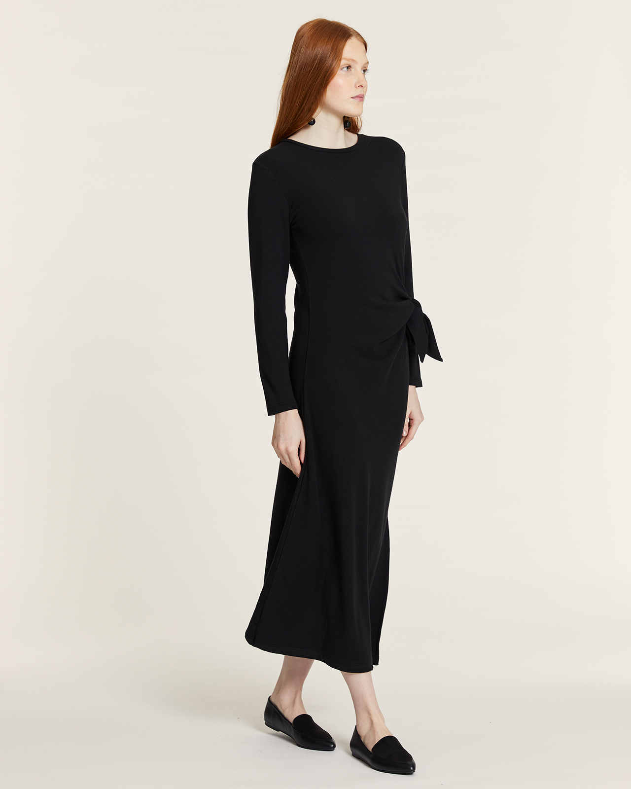 Vestido Anudado de Punto Negro by Pepa Loves - Imagen 3