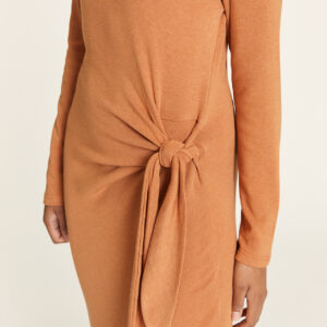 Vestido Anudado de Punto Toffe by Pepa Loves