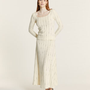 Falda Vuelo Microrayas by Pepa Loves