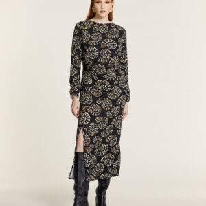 Vestido Caracolas Recto Fruncido by Pepa Loves