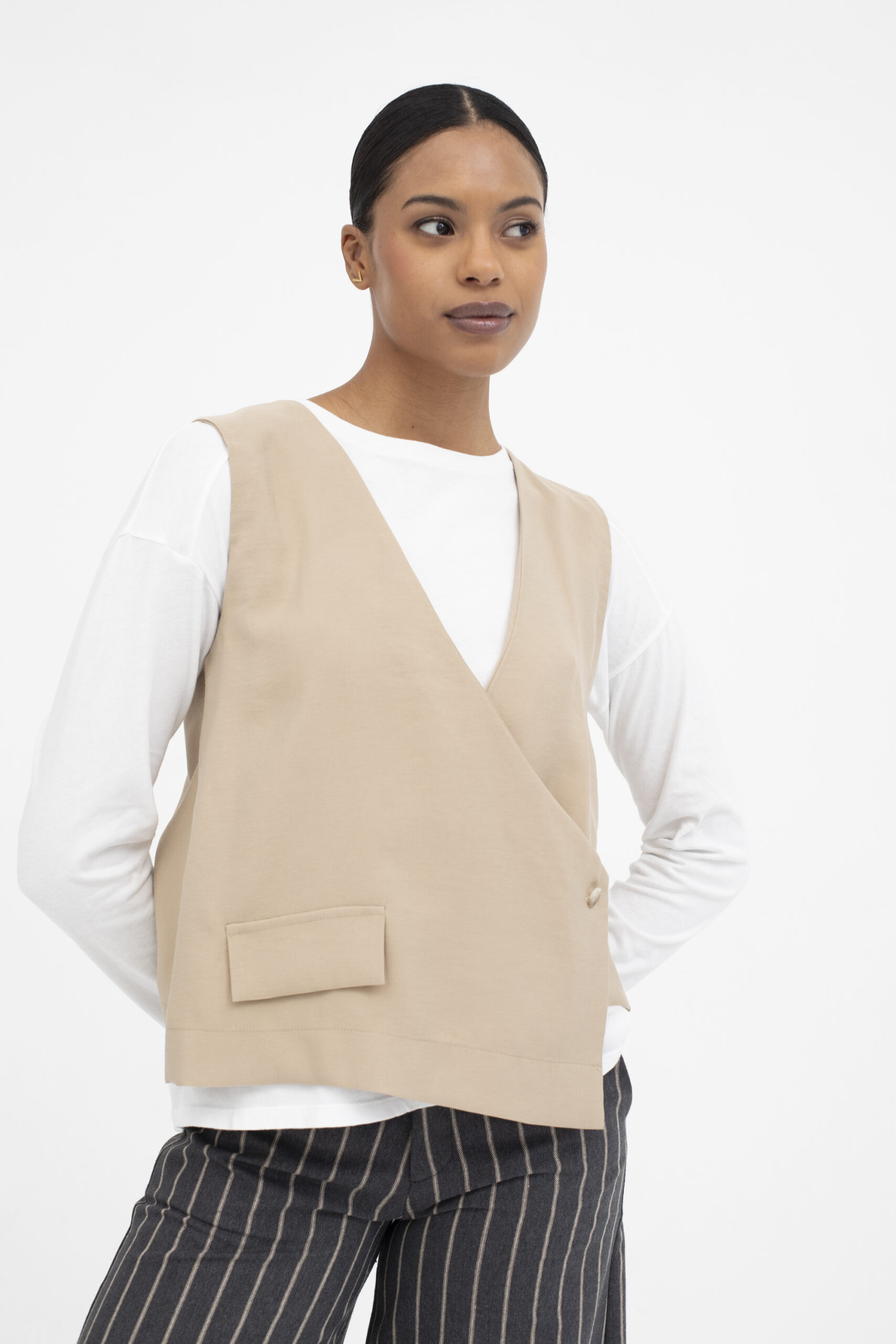 Chaleco Bergedorf Beige by Mus & Bombon