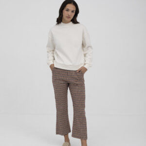 Pantalón Blayais Cuadros Marrón by Mus & Bombon