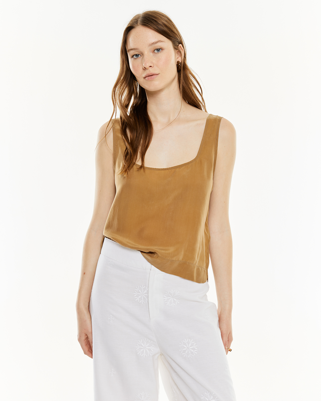 Top Charlotte Camel by System Action - Imagen 2