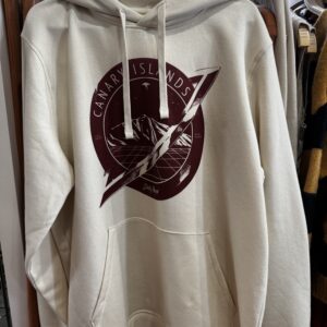 Sudadera Teide Capucha Crema y Marrón by Muro