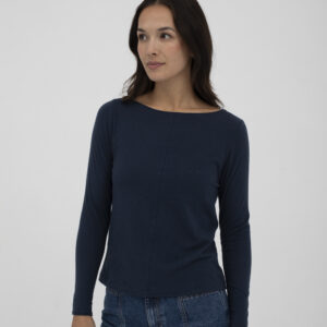 Camiseta Leith Navy by Mus y Bombon