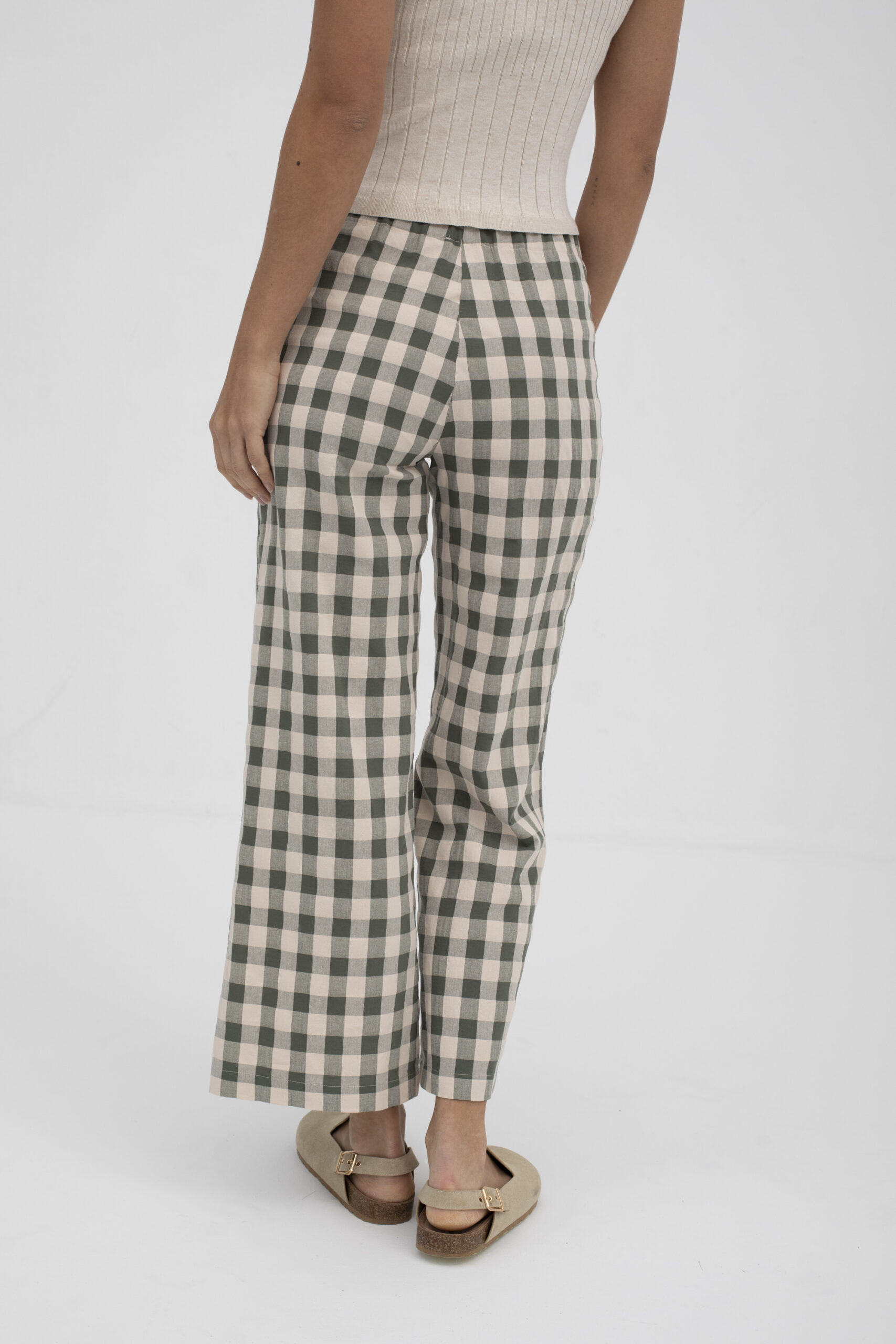 Pantalón Malasaña Verde Oscuro by Mus & Bombon - Imagen 3