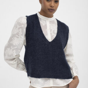 Chaleco Prati Navy by Mus & Bombon