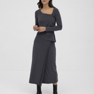 Falda Spital Gris by Mus & Bombon