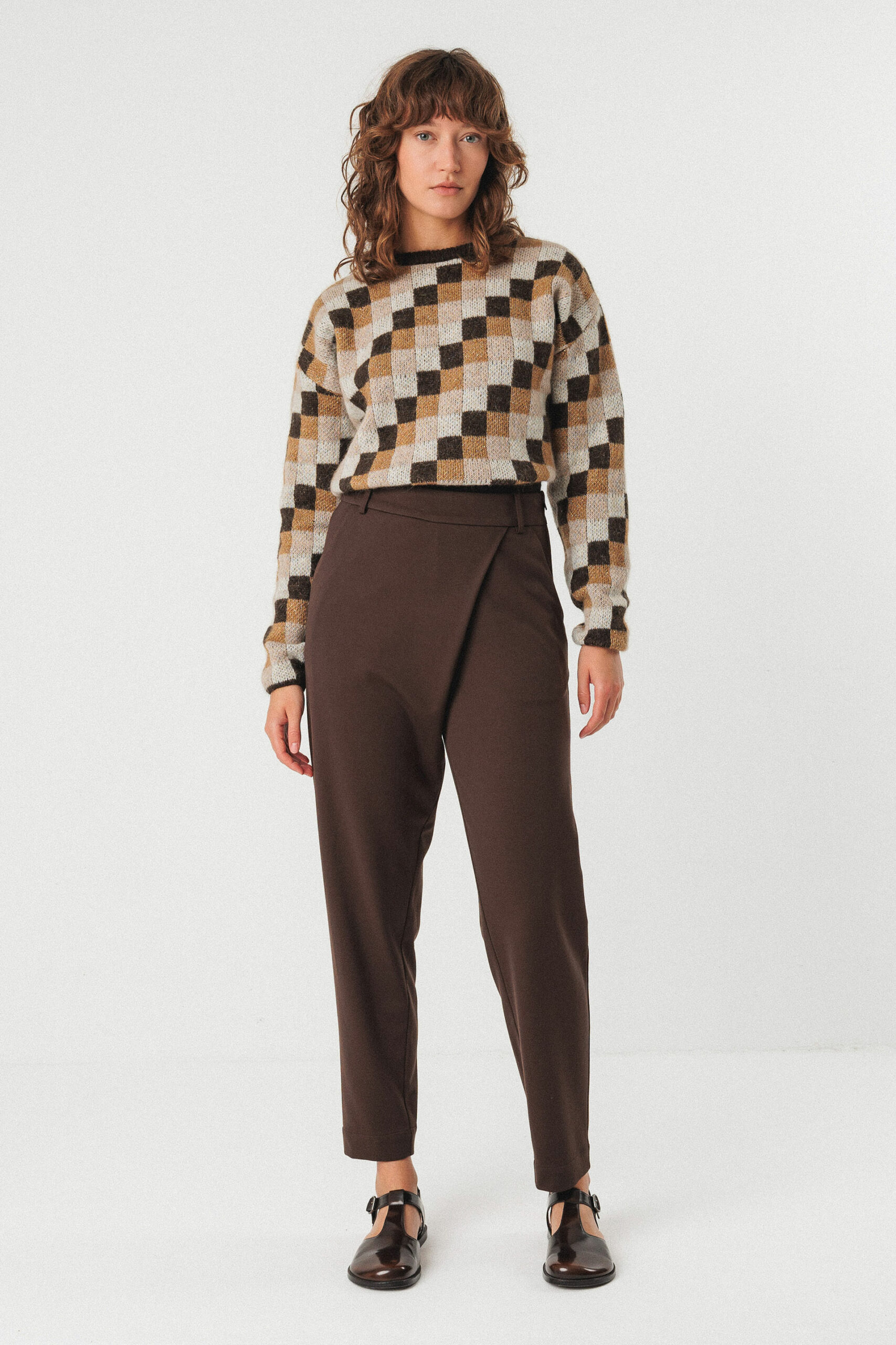 Pantalón Ezama Dark Brown by SKFK