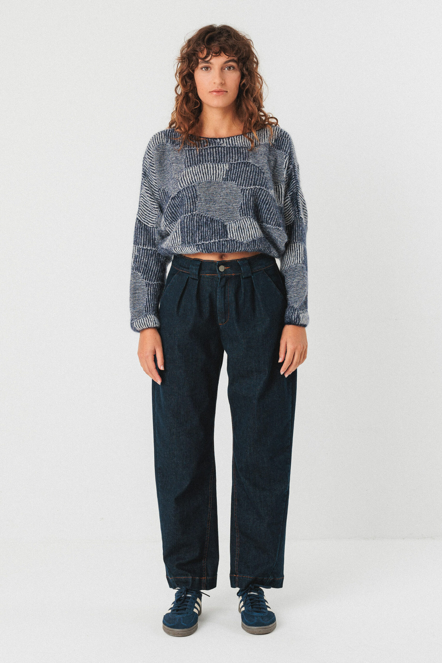 Pantalón Amata Dark Denim by SKFK - Imagen 2