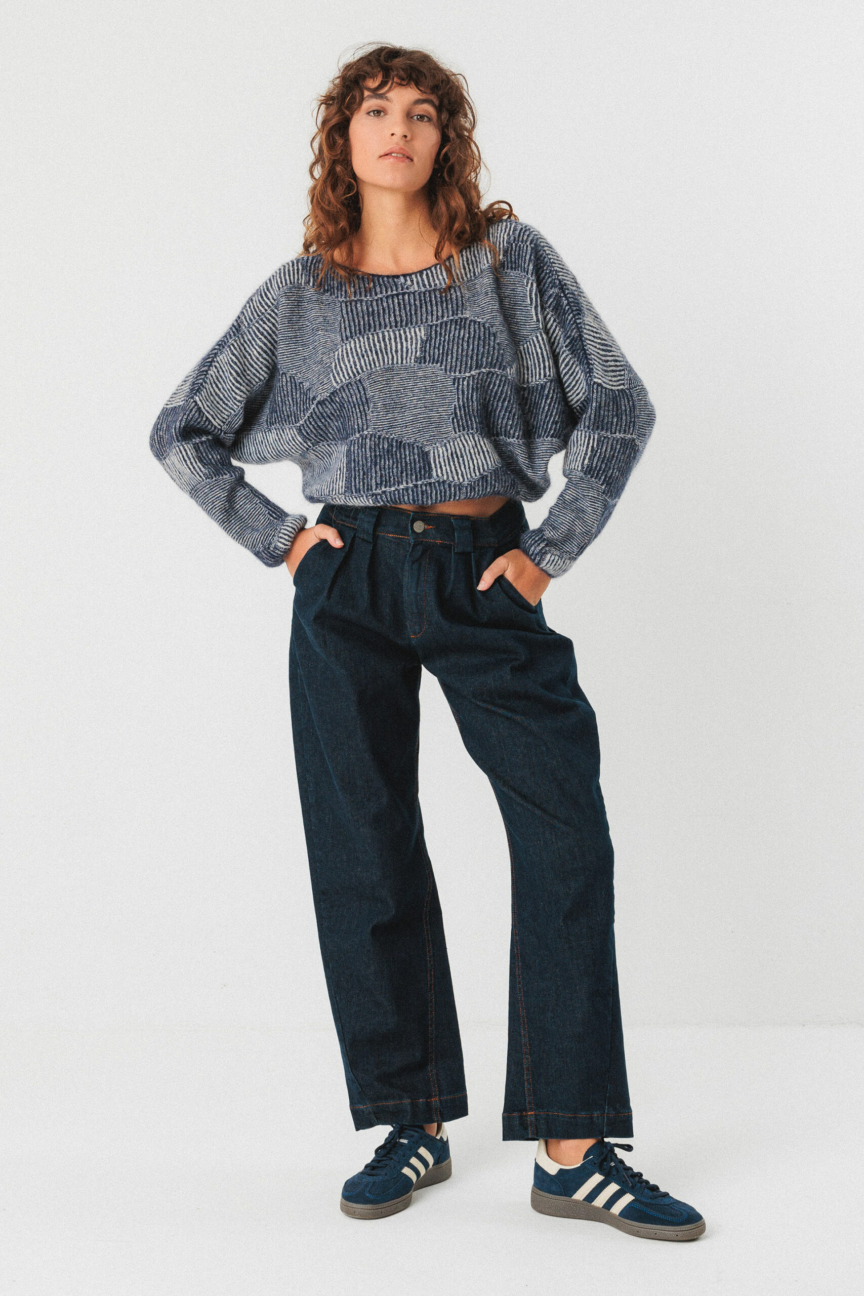 Pantalón Amata Dark Denim by SKFK