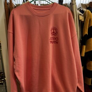 Sudadera Astro Truth Rosa y Rojo sin Capucha by Muro