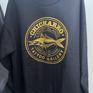 Sudadera Chicharro Negra & Mostaza