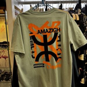 Camiseta Amazigh Verde y Naranja by Hugu