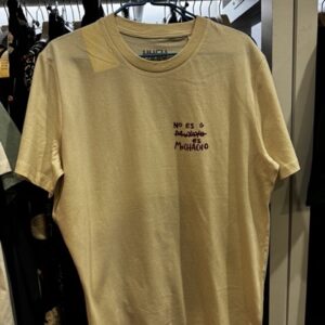 Camiseta Muyayo Natural y Rojo by Hugu