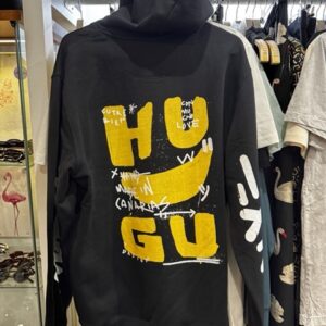 Sudadera Banana Capucha Black by Hugu