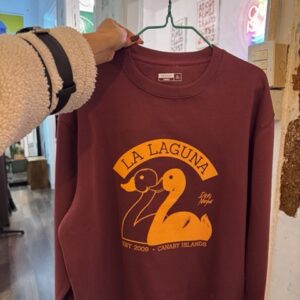 Sudadera Patos Burdeos y Naranja by Muro