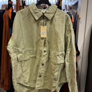 Sobrecamisa Denim Verde Rachel by Dicky Morgan