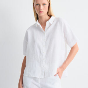 Camisa Manga Corta Bobby Blanco by Mus & Bombon