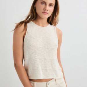 Camiseta Sin Mangas Nunavut Crema by Mus & Bombóm