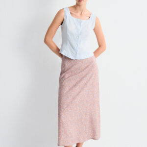 Falda Larga con Vuelo Cielo Nyxora by Mus & Bombón