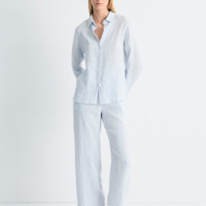 Pantalón Ancho Aurora Cielo by Mus & Bombón