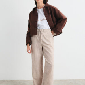 Pantalón Fluído Tostado Eclipse by Mus & Bombón