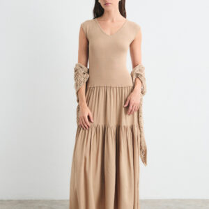 Vestido Roshan Beige by Mus & Bombon