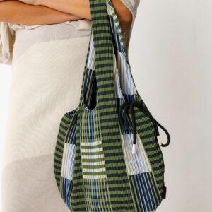 Bolso Zelai Verde y Azul by SKFK