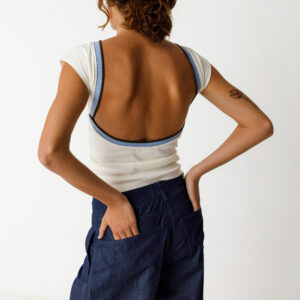 Camiseta Aroa-Gots Crema by SKFK