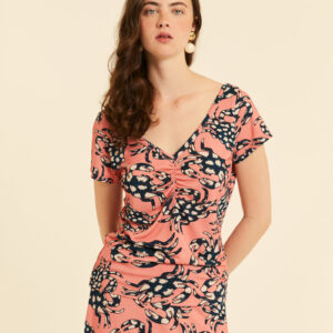 Top Fruncido Pink Crabs by Pepa Loves