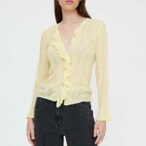 Cárdigan Leia Punto Amarillo by Wild Pony 10620