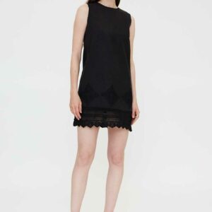 Vestido Nadine Negro Encaje by Wild Pony 11275