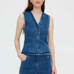 Chaleco Denim Azul by Wild Pony 47207