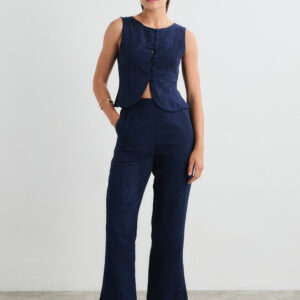 Pantalón Altan Navy by Mus & Bombon