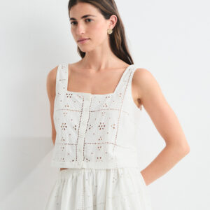 Top Java Blanco by Mus & Bombon