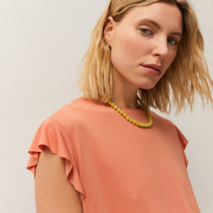 Camiseta Volantes Coral by System Action