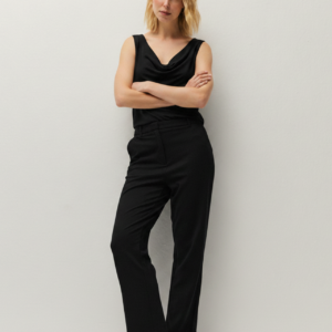 Top Fluido Negro Olivia by System Action