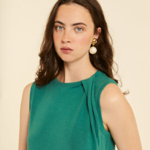 Top Detalle Hombro Verde by Pepa Loves