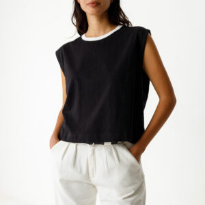 Camiseta Zuntz-10-GOTS Negro by SKFK