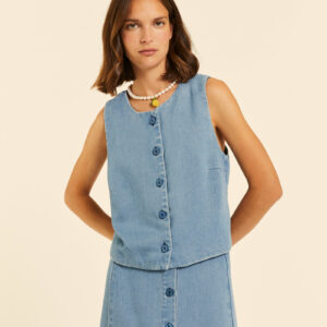 Chaleco Denim by Pepa Loves