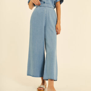 Pantalón Ancho Denim by Pepa Loves