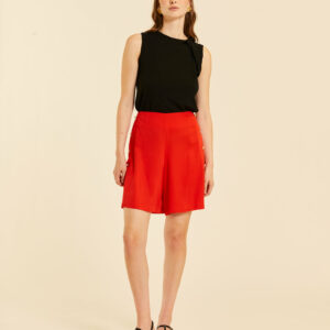 Shorts Botones Rojo by Pepa Loves