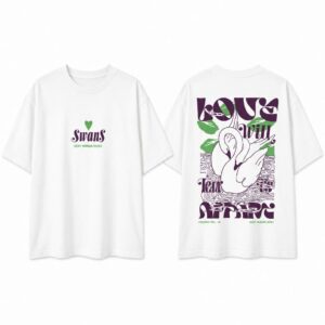 Camiseta Blaster Swans Blanca by Muro