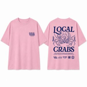 Camiseta Local Crabs Rosa y Azul by Muro