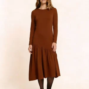 Vestido Alma Marrón by Pepa Loves