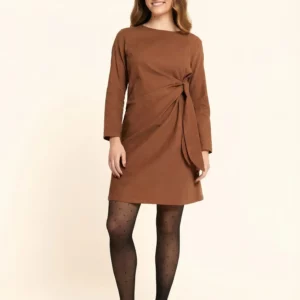 Vestido Mini Pana Marrón by Pepa Loves