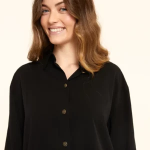 Camisa Rita Negro by Pepa Loves