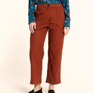 Pantalón de Pana Bolsillos Marrón by Pepa Loves
